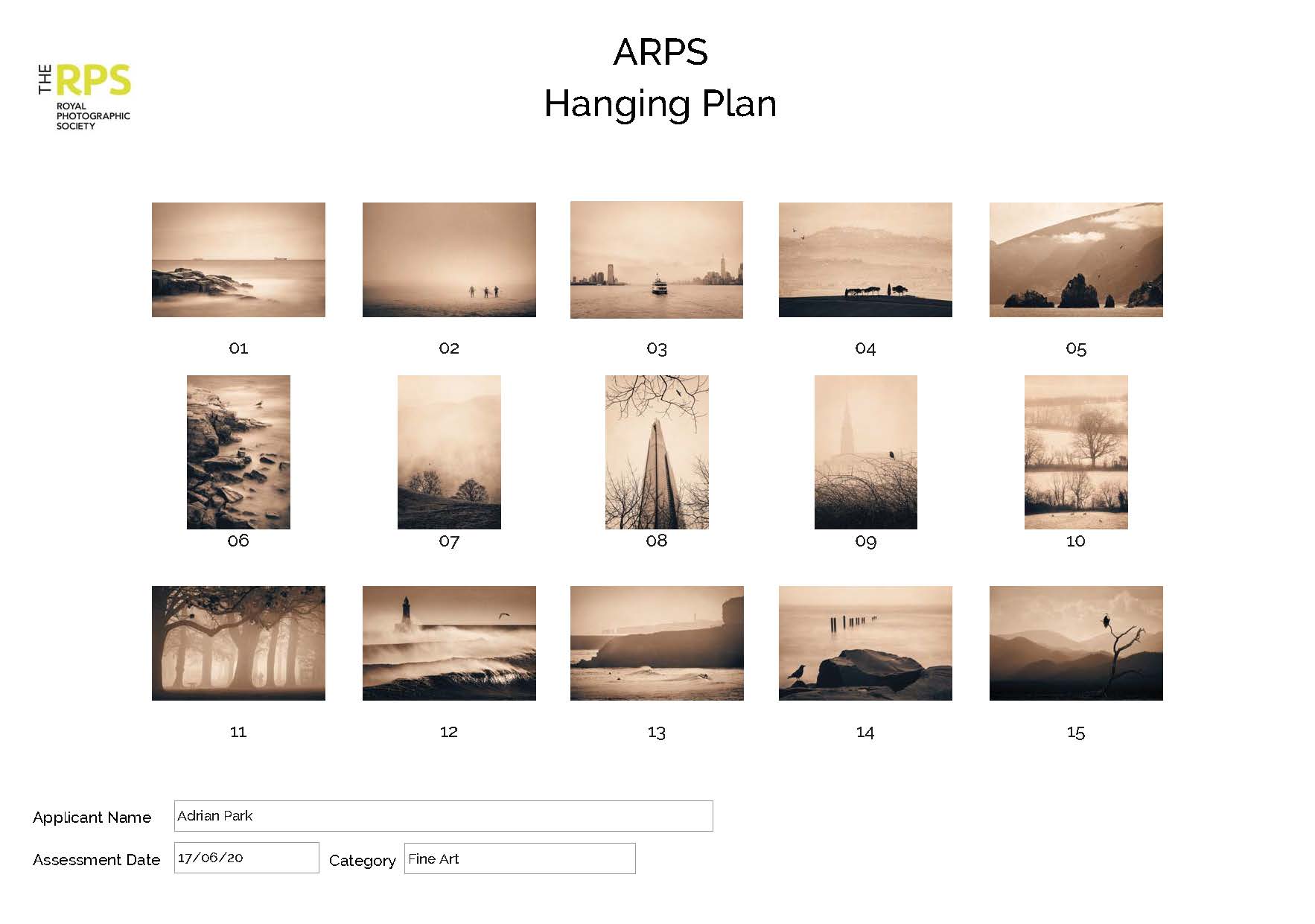 Adrian Park Hanging Plan