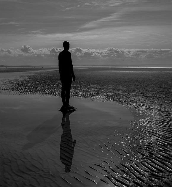 One Among Many On Crosby Beach