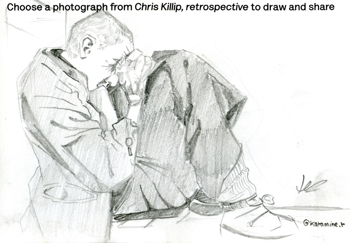 6.Killip AR Card 009 Youth On Wall, Jarrow, Tyneside, 1975 1