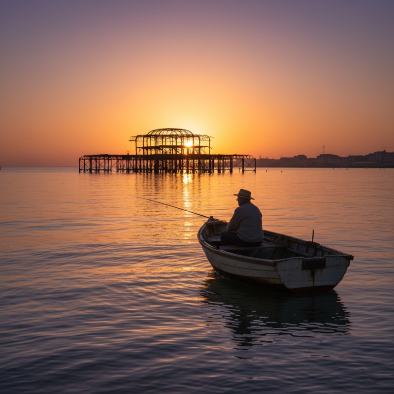 6016858 Fishing At Sunrise 1