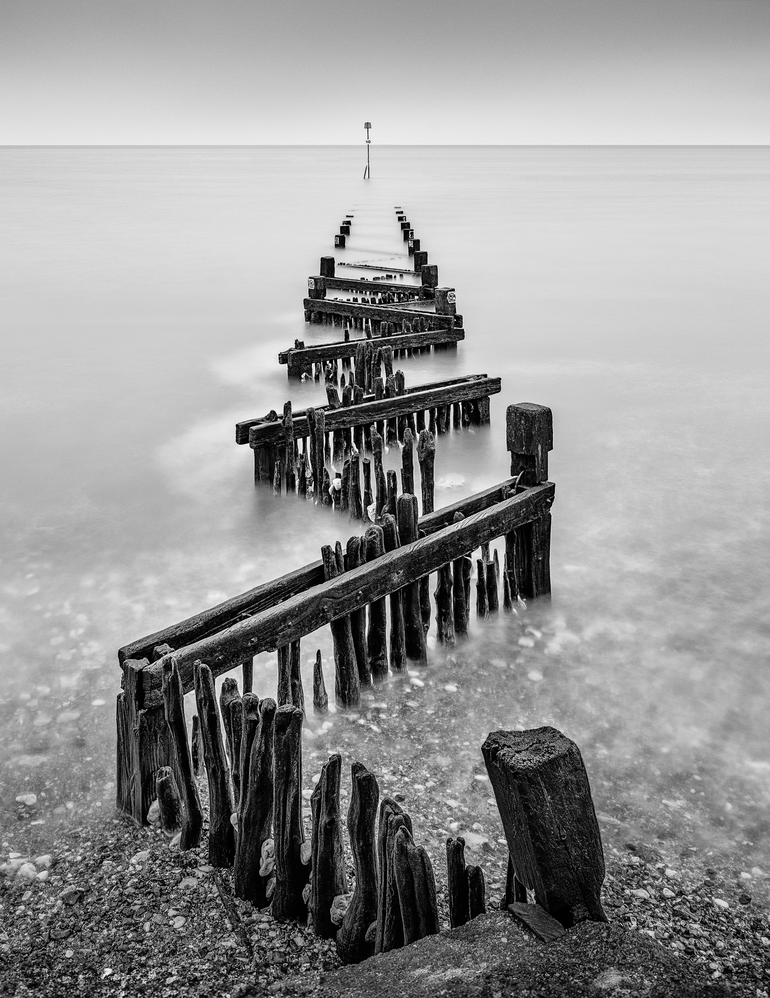 Zig Zag Groynes, Hunstanton Phillip Dove LRPS