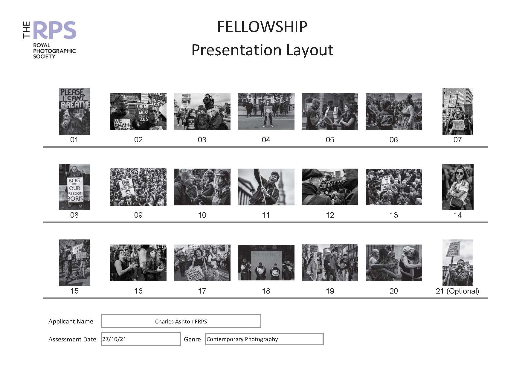 C. Ashton Presentation Layout