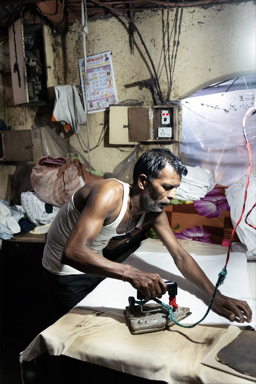 Dhobi Ghat, Mumbai, India by Dennis Anguige
