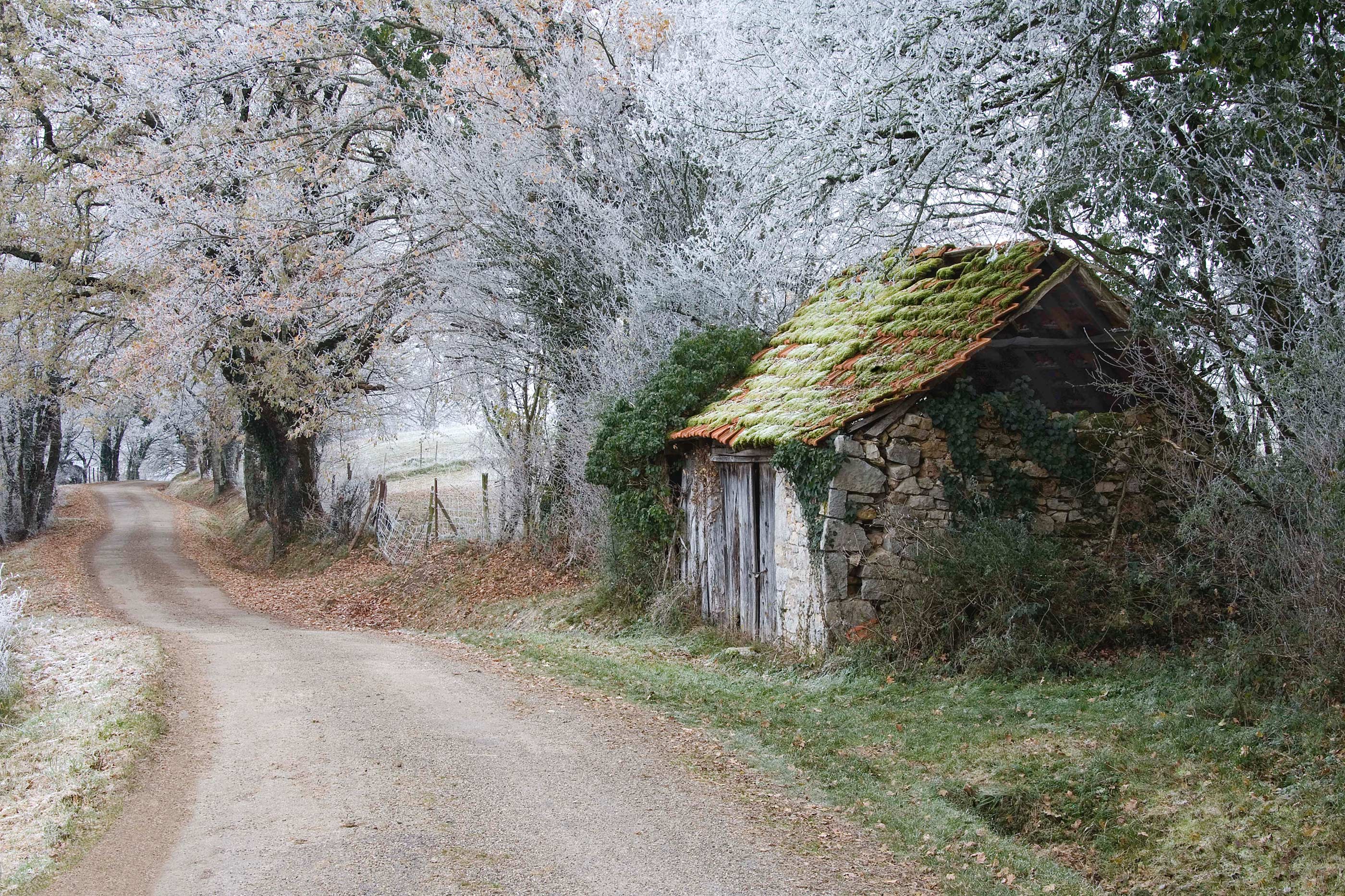 Autoire, a small village in the Lot, a department in south-western France. Charlie Waite FRPS