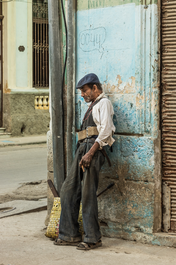 Cuban Worker. Havana. 2017