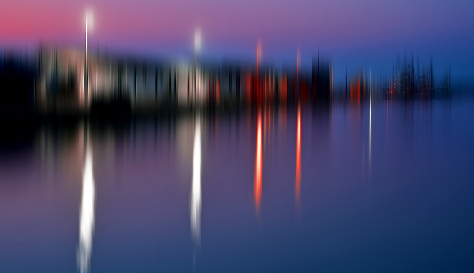 Newlyn Harbour Reflections