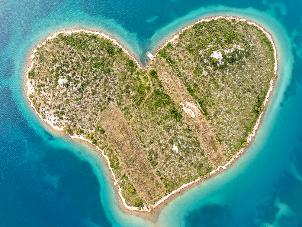 Island Of Galesnjak, Adriatic Sea, Croatia by 