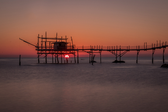 The Trabocchi Coast Of Abruzzo In Italy