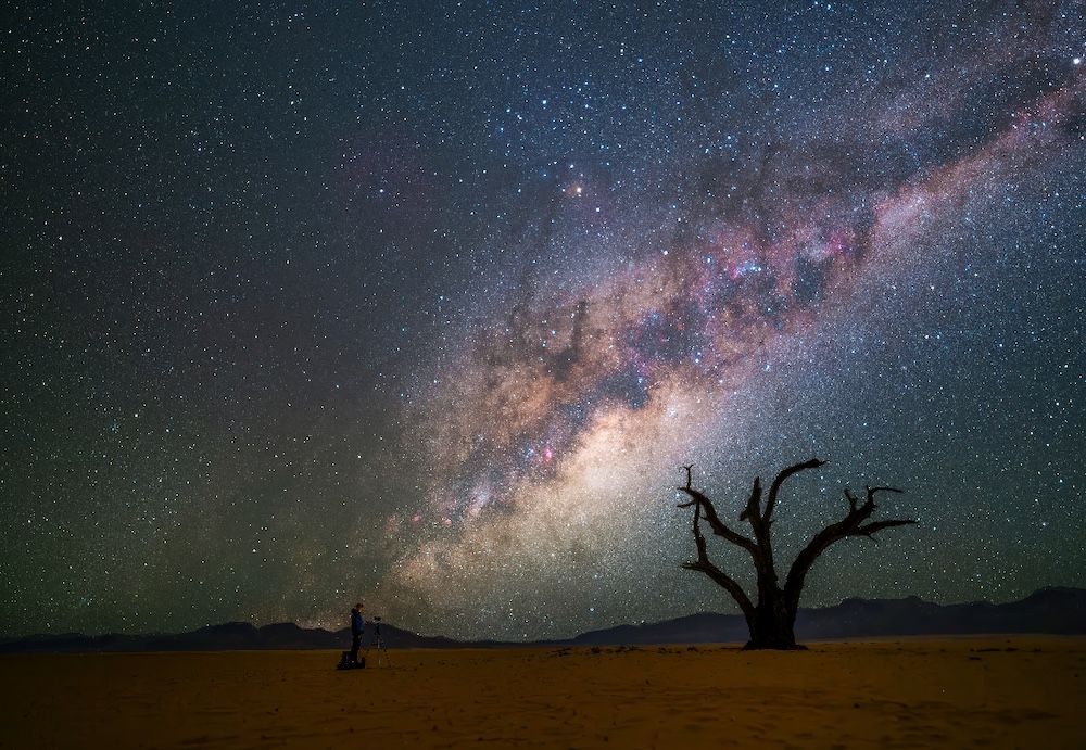 Starry Sky Namibia by Ngar Shun Victor Wong FRPS