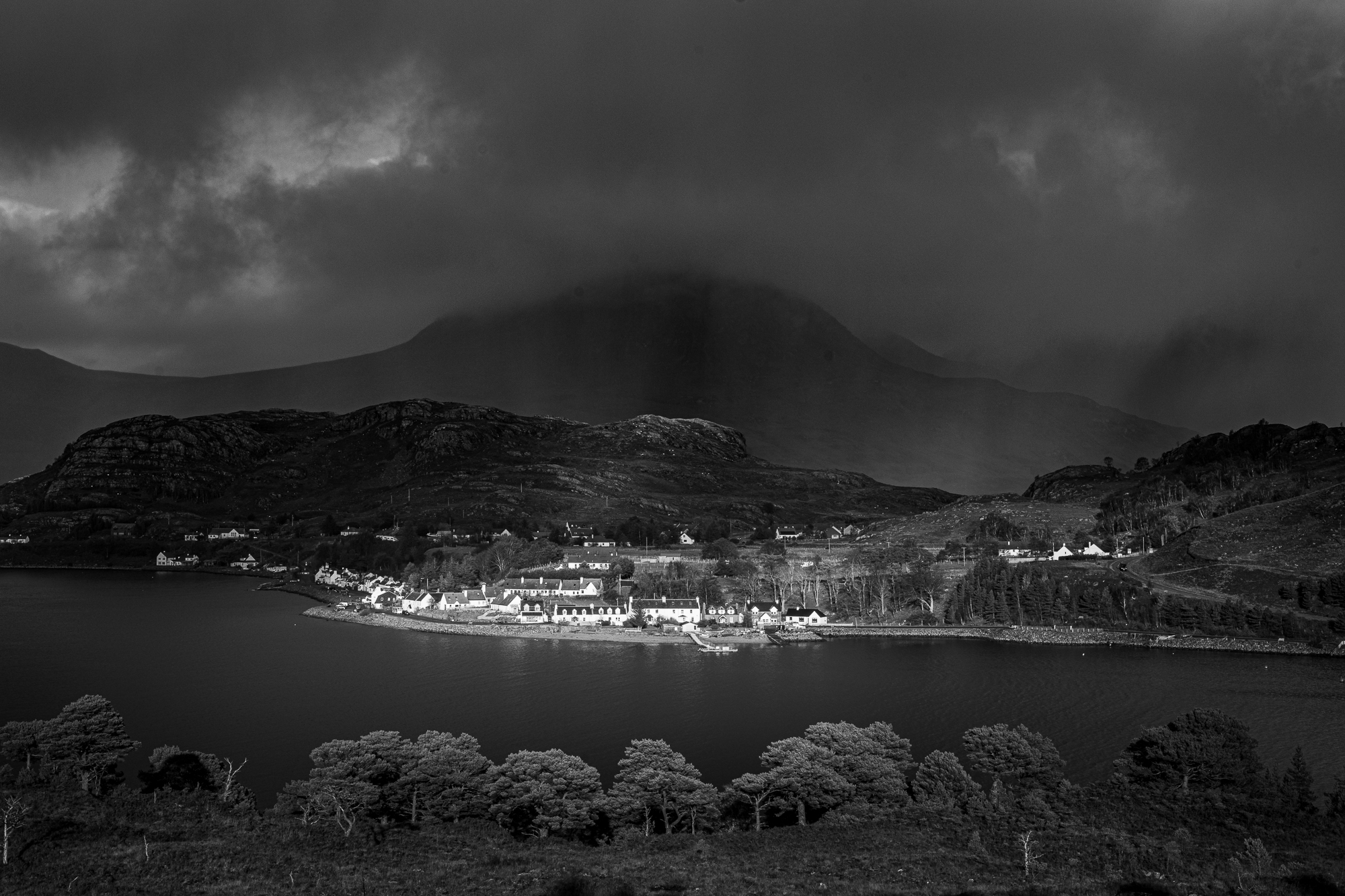 Storm Over Shieldaig Kevin Gibbin