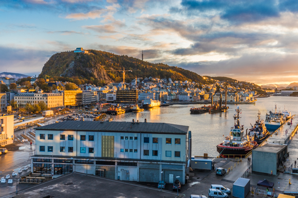 Morning, Ålesund, Norway